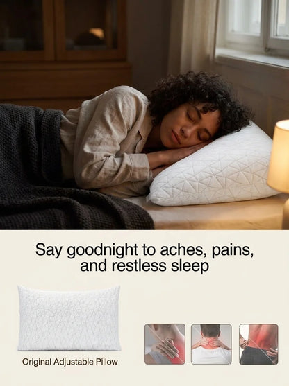 Adjustable Memory Foam Pillow